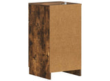 Bathroom Storage Cainet UTRECHT Smoked Oak 30 x 31 x 77 cm 897710