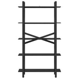 Bookshelf Black Oak 100 x 33.5 x 178 cm Engineered Wood 883934