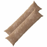 Throw Pillow 2 pcs HEERLEN Brown 40 x 145 cm Chenille Fabric 926206