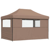 Party Tent Folding Brown 279 x 410 x 315 cm Oxford Fabric 42023592
