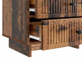 Bedside Cabinet with Drawer 2 pcs Old Wood 43 x 34.5 x 47.5 cm 893852