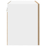 Hanging Cabinet 2 pcs Artisan Oak and White 50 x 31 x 40 cm 884161