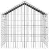 Rabbit Cage Silver 100 x 78 x 78 cm Galvanised Steel 42019236