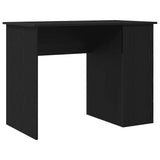 Desk Black Oak 100x55x75 cm Engineered Wood 862434