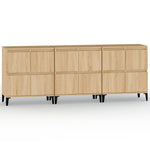 Sideboards 3 pcs Sonoma Oak 60x35x70 cm Engineered Wood 3185778
