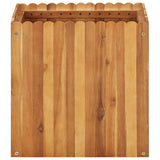 Garden Raised Bed 50x50x50 cm Solid Acacia Wood 45927