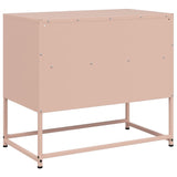 TV Cabinet Pink 68x39x60.5 cm Steel 846549