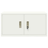 Storage Cabinet White 80 x 40 x 40 cm Steel 891675