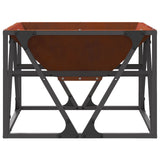 Fire Bowl Rusty 50 x 50 x 35 cm Weathering Steel 858993