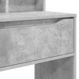 Bedroom Dressing Tables Concrete Grey 80 x 39.6 x 135 cm 888980