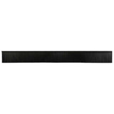 Self-adhesive Door Brush Seals 12 pcs Black 100 cm 42019581