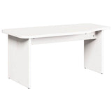 Coffee Table 2 pcs White Solid pine wood 873524