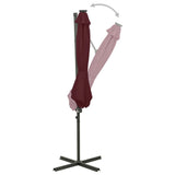 Cantilever Garden Parasol Bordeaux red 312342
