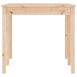 Garden Table 159.5x82.5x76 cm Solid Wood Pine 823976