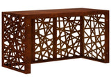 Air Conditioner Cover Rusty 110 x 50 x 80 cm Weathering Steel 8014170