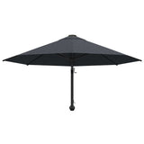 Garden Parasol Anthracite Polyester, Metal Large Tiltable 44865