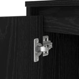 Desk Black Oak 120x42x76 cm Engineered Wood 861815