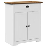 Bathroom Sink Cabinet BODO White and Brown 70x35x80 cm 4016864