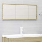 2 Piece Bathroom Furniture Set Sonoma Oak Engineered Wood 804848