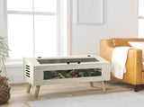140L Vivarium for Snakes, Lizards, Horned Frogs, Chameleons, Hamsters, Gerbils with Tempered Glass T3398P350006