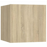 8 Piece TV Cabinet Set Sonoma Oak Engineered Wood 3114488