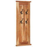 Coat Racks 2 pcs Solid Wood Acacia 38x100 cm 337854