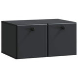 Wall-Mounted TV Cabinet 59.5 x 41 x 30 cm Black Engineered Wood 899186