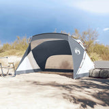 Beach Tent Grey 274x178x170/148 cm 185T Polyester 94405