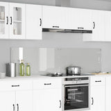 Kitchen Backsplash 2 pcs Transparent 100 x 50 cm Tempered Glass 3415540