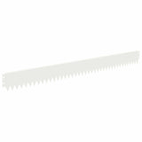 Lawn Edging 10 pcs 103 x 10 cm Steel White 8008326