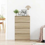 Sideboard Sonoma Oak 60x35x98.5 cm Engineered Wood 800534