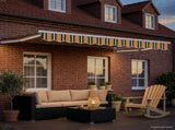 Manual Retractable Awning with LEDs 3 x 2 m 3419206
