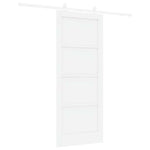 Sliding Door Set Manual ORKDAL White 83 x 202 cm 3333421