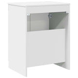 Bathroom Cabinet High Gloss White 54 x 41 x 70 cm 890152