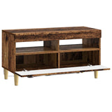 LED TV Cabinet Old Wood Engineered Wood 897223