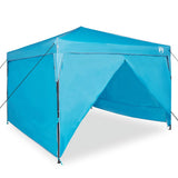 Canopy Tent Manual Blue 290 x 290 x 251 cm Fabric 42007383