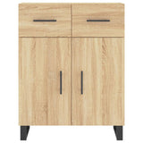 Highboard Sonoma Oak 69.5x34x180 cm Engineered Wood 3200540