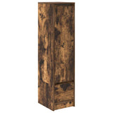Highboard Smoked Oak 29.5x34x119.5 cm Engineered Wood 861656