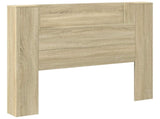 Headboard Cabinet with LED Sonoma 120 x 16.5 x 103.5 cm 8006537