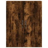 Highboard Smoked Oak 69.5x34x180 cm Engineered Wood 3198110