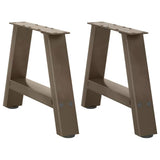 Coffee Table Legs A-Shaped 2 pcs 50x cm Steel 4012819