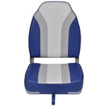 Foldable Boat Chairs 2 pcs High Backrest 279110