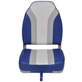 Foldable Boat Chairs 2 pcs High Backrest 279110