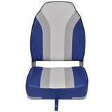 Foldable Boat Chairs 2 pcs High Backrest 279110