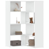 Corner Bookcase 4-Tier White 85x85x140 cm Engineered Wood 3307810
