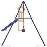 ZNTS Outdoor Playset Solid Wood Pine 3155822