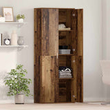 Highboard Old Wood 70 x 33.5 x 180 cm Engineered Wood 3365564