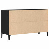 Sideboard Black Oak 100 x 36 x 60 cm Engineered Wood 862762