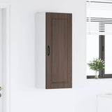 Wall Cabinet PORTO Brown Oak 40 x 31 x 100 cm Engineered Wood 885472