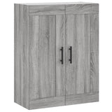 Highboard Grey Sonoma 69.5x34x180 cm Engineered Wood 3200095